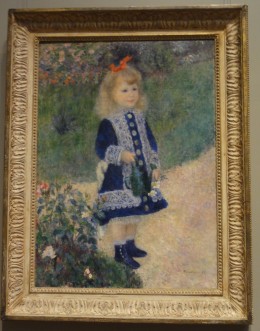 A Girl with a Watering Can, Auguste Renoir