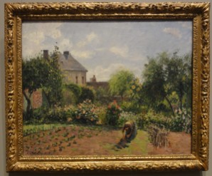 The Artist's Garden in Eragny, Camille Pissarro